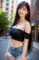 46 Off Shoulder AI Generated