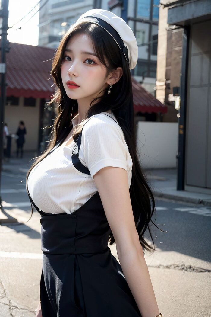 No499 Uniform White AI Generated 117th image