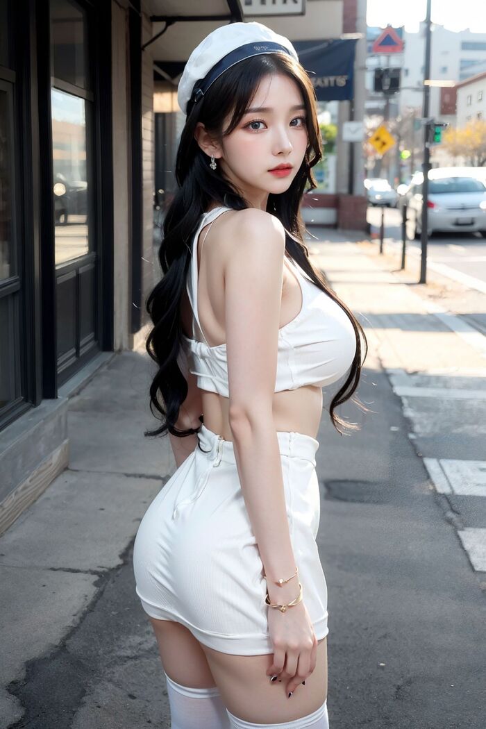 No499 Uniform White AI Generated 134th image