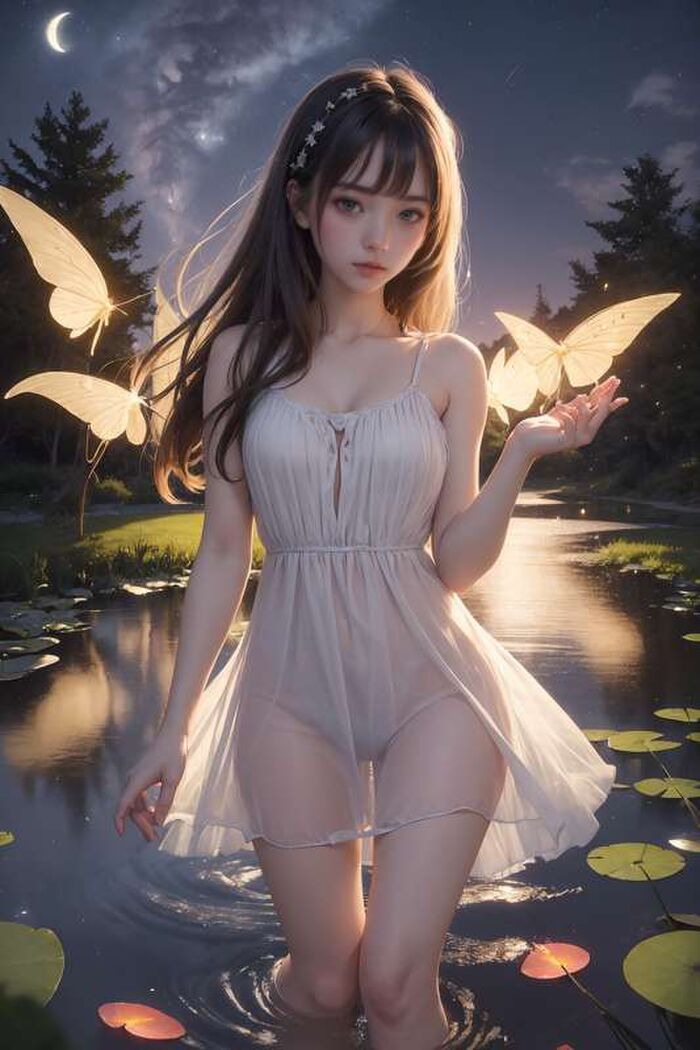 like a fairy AI Generated 3th image