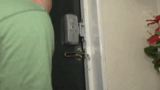 - Immediately zubo on the big buttocks that are transparent to the panty line! ?? GIF image of a female falling into a vaginal shot by a housekeeper
