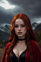 Madelaine Is One Sexy Redhead AI Generated
