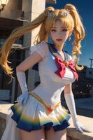 AI生成~AiMakeGirl-月野うさぎ(美少女戰士) AI Generated
