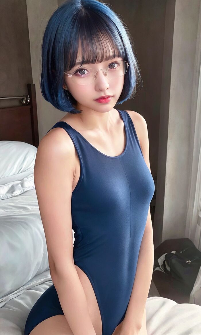 AIModelJapan Vol.003 Bedroom AI Generated 9th image