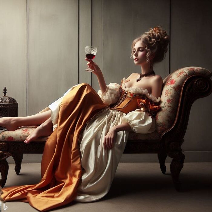 Classy Regency Women [AI Generated] AI Generated 11th image