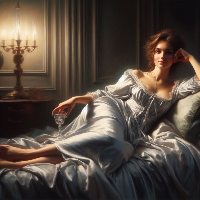 Classy Regency Women [AI Generated] AI Generated 22th image