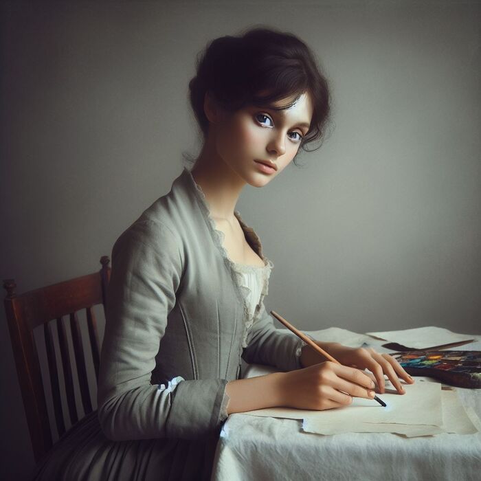 Classy Regency Women [AI Generated] AI Generated 31th image