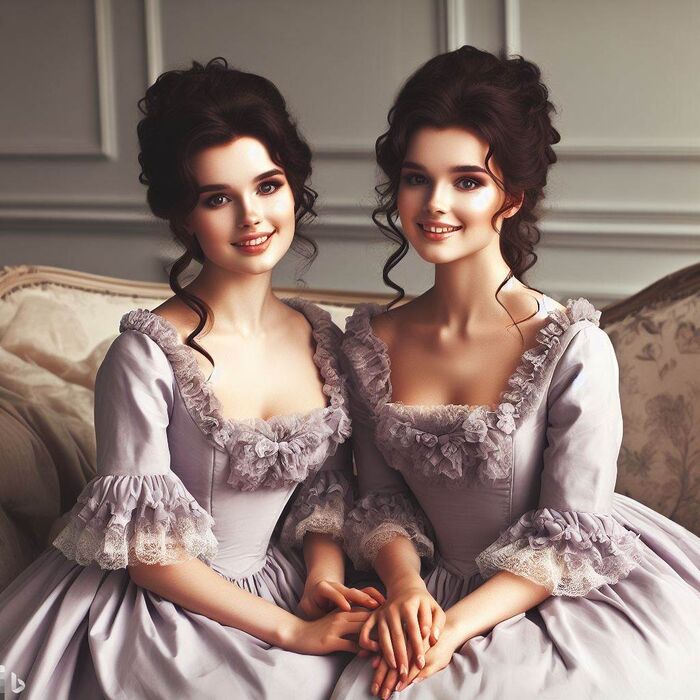 Classy Regency Women [AI Generated] AI Generated 35th image