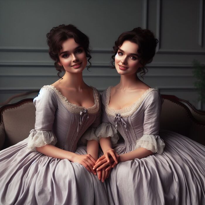 Classy Regency Women [AI Generated] AI Generated 36th image