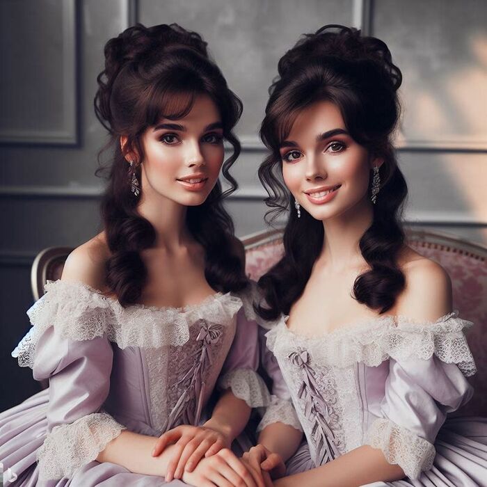 Classy Regency Women [AI Generated] AI Generated 38th image