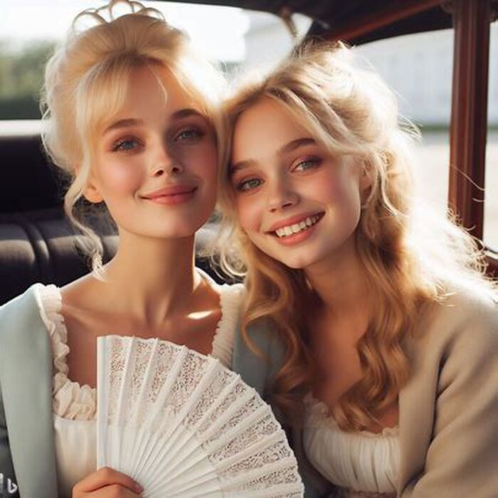 Classy Regency Women [AI Generated] AI Generated 57th image