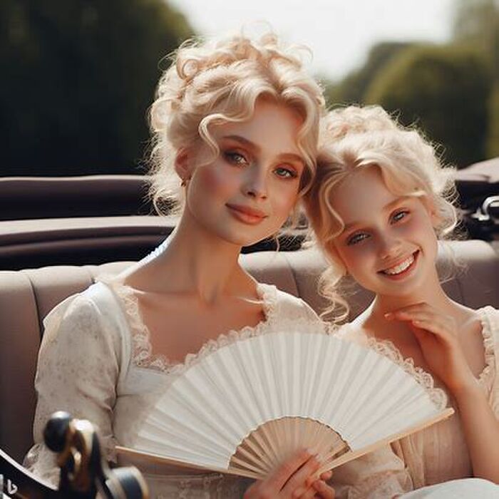 Classy Regency Women [AI Generated] AI Generated 58th image