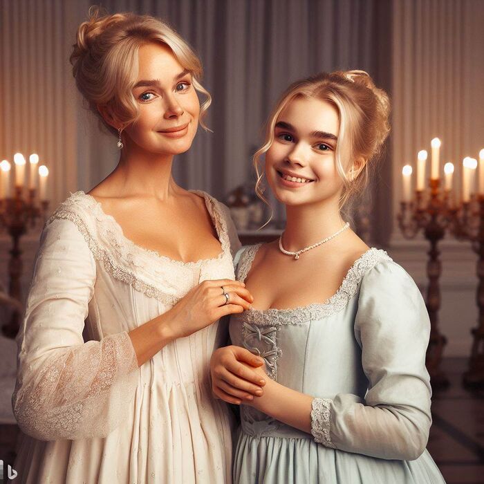 Classy Regency Women [AI Generated] AI Generated 60th image
