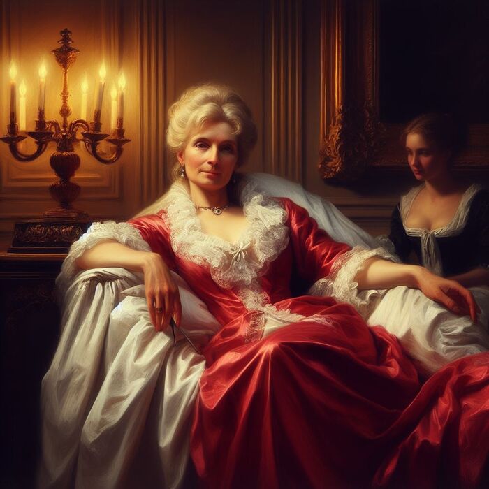 Classy Regency Women [AI Generated] AI Generated 64th image