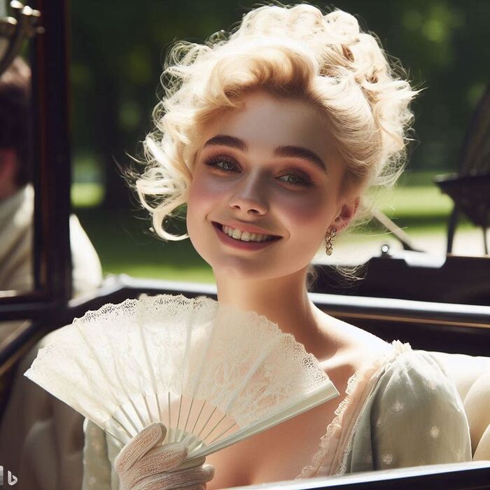 Classy Regency Women [AI Generated] AI Generated 65th image