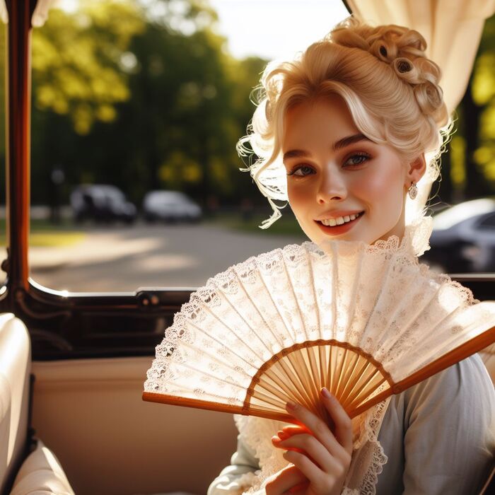 Classy Regency Women [AI Generated] AI Generated 67th image
