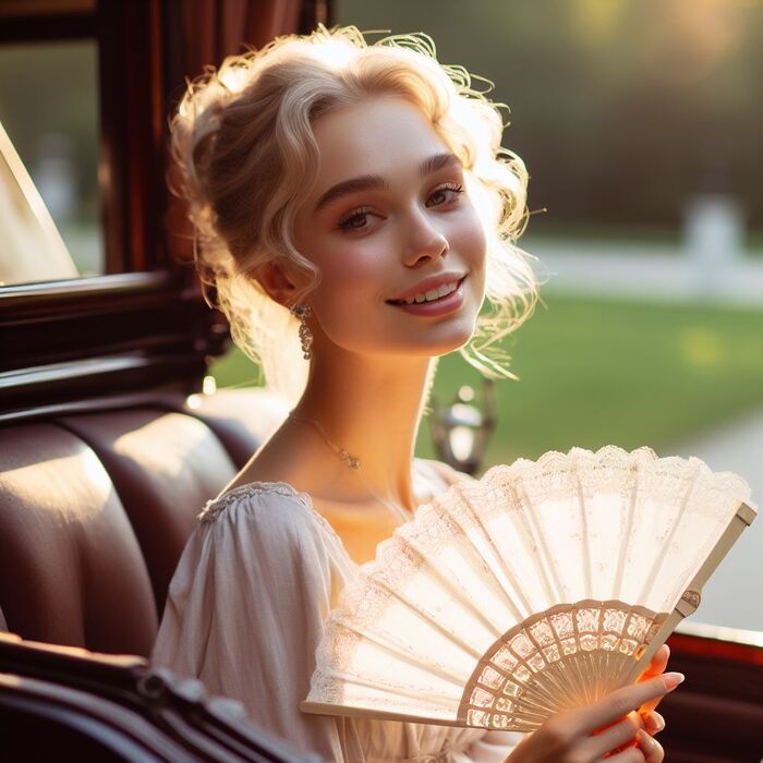 Classy Regency Women [AI Generated] AI Generated 69th image