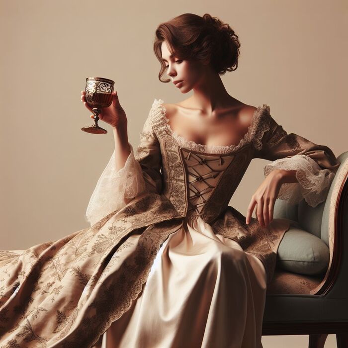 Classy Regency Women [AI Generated] AI Generated 7th image