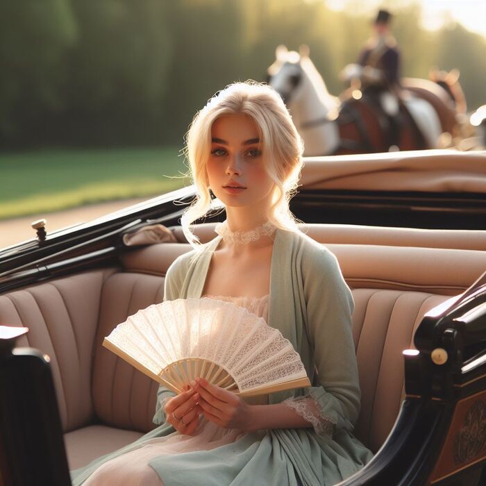 Classy Regency Women [AI Generated] AI Generated 70th image