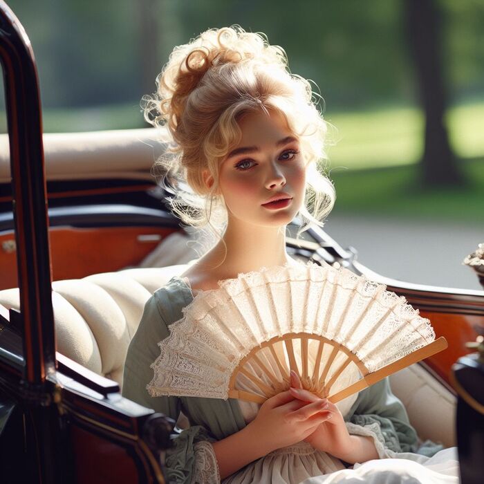Classy Regency Women [AI Generated] AI Generated 71th image