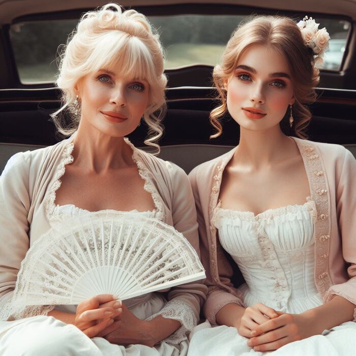 Classy Regency Women [AI Generated] AI Generated 72th image