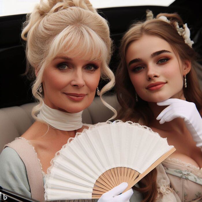 Classy Regency Women [AI Generated] AI Generated 74th image