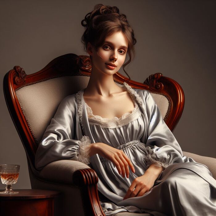 Classy Regency Women [AI Generated] AI Generated 81th image