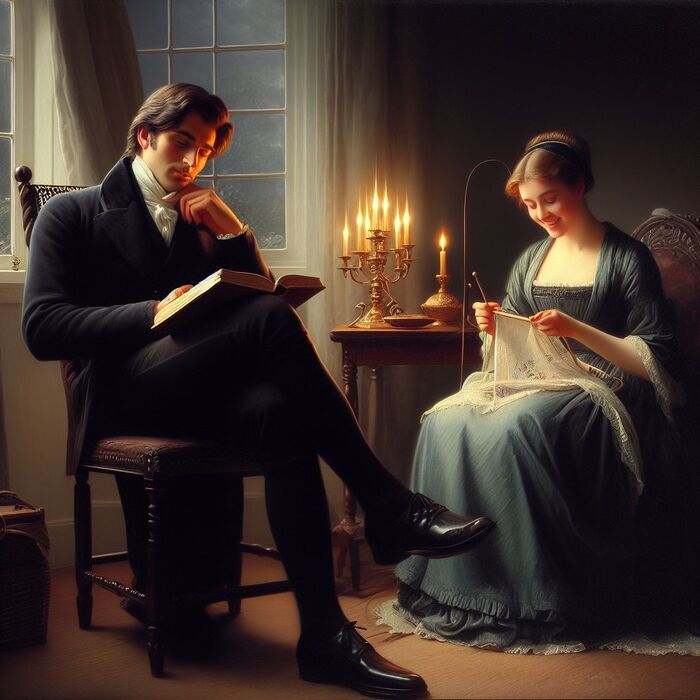 Classy Regency Women [AI Generated] AI Generated 88th image