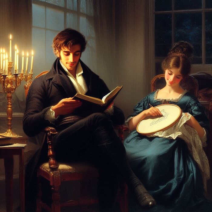Classy Regency Women [AI Generated] AI Generated 90th image