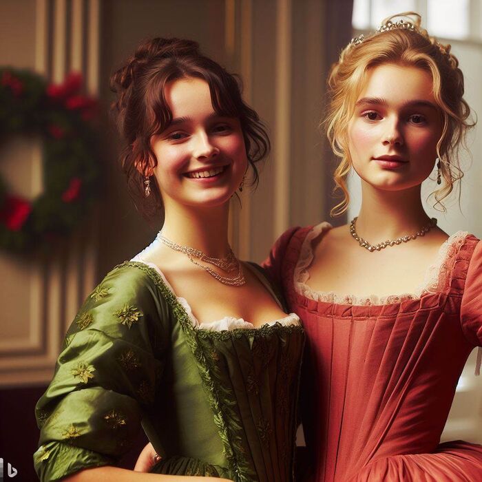 Classy Regency Women [AI Generated] AI Generated 96th image