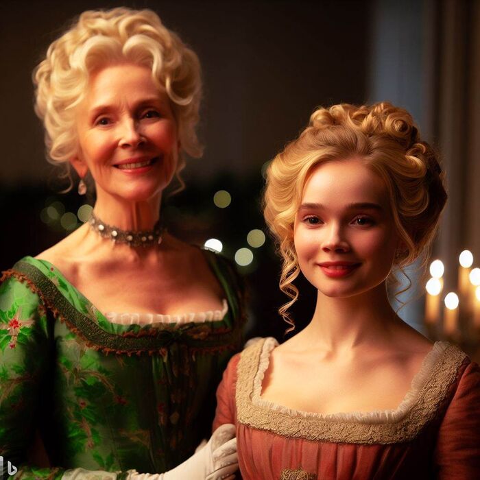 Classy Regency Women [AI Generated] AI Generated 99th image