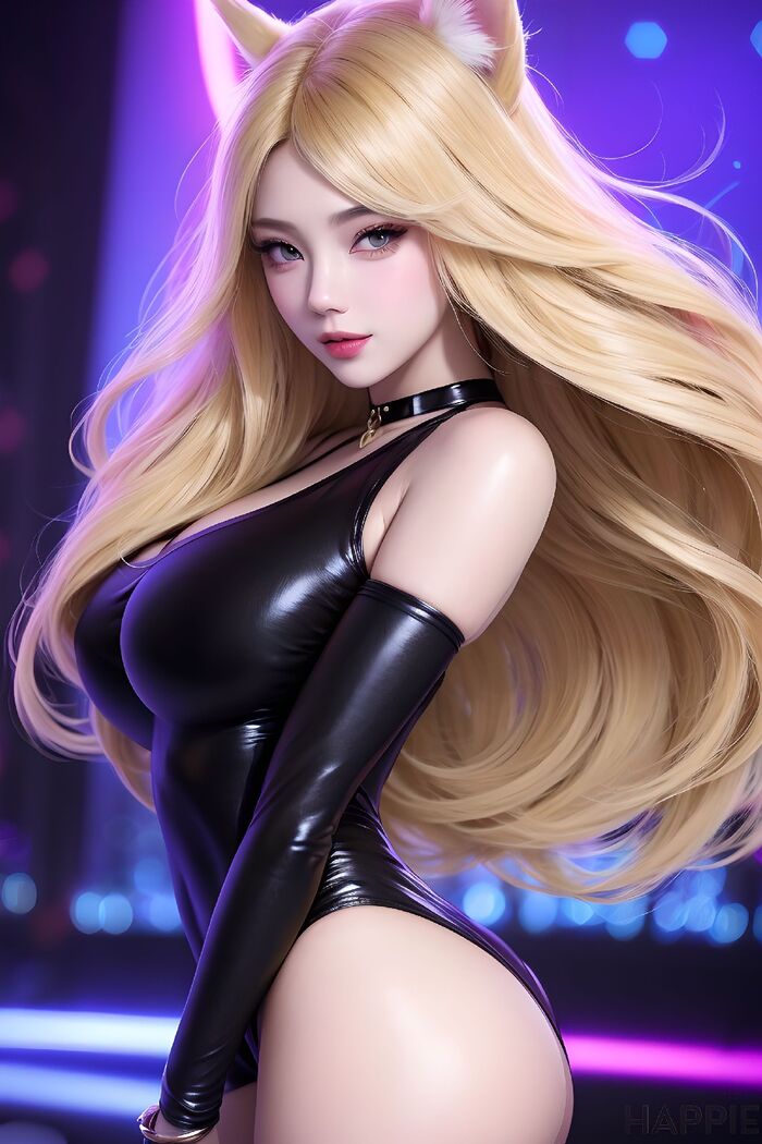 4K Ahri KDA (70 Images) AI Generated 23th image
