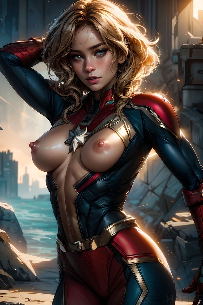 4K Captain Marvel (60 Images) AI Generated 41th image
