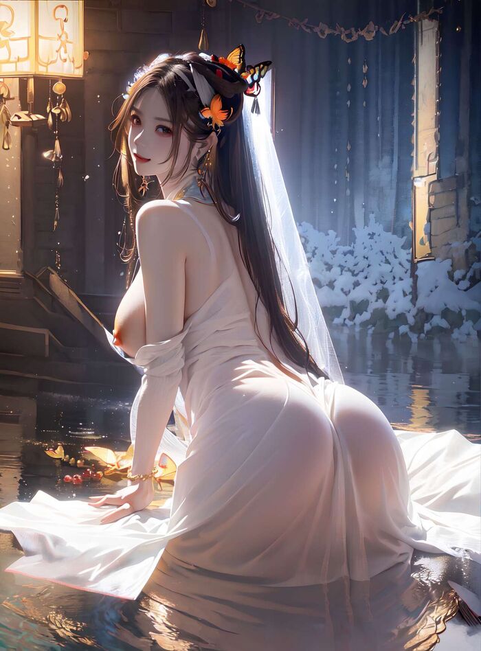 Dangerous Person--古風女孩 02 AI Generated 61th image