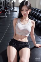 ●PIXIV● QVQ Training gym_09 AI Generated
