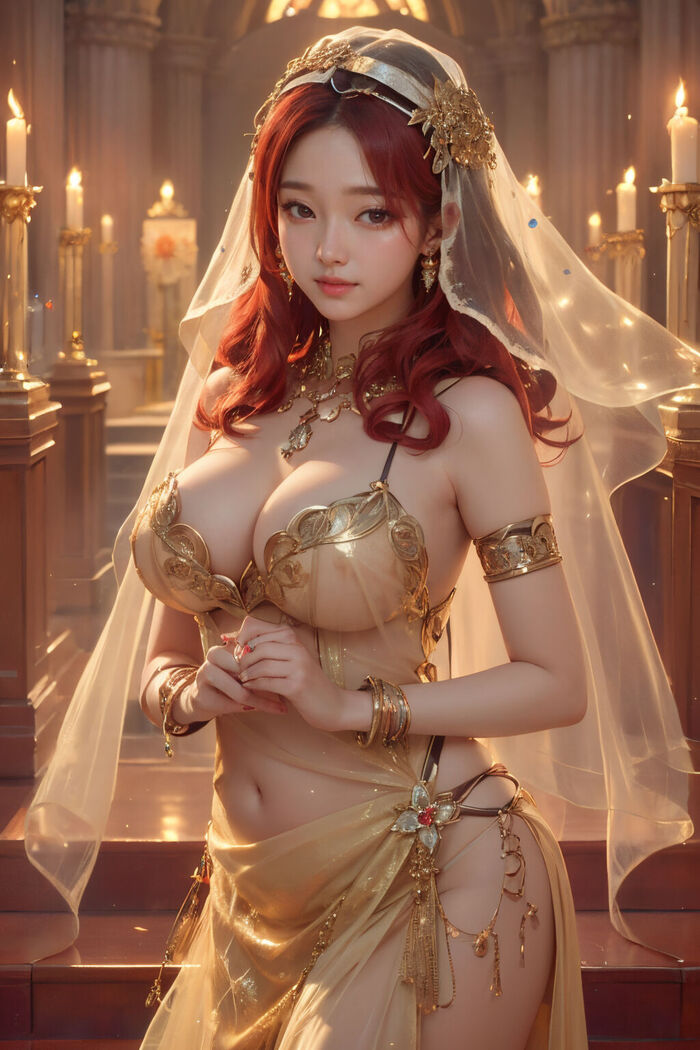 Aaliyah Illustration ❤AI-449❤ AI Generated 36th image