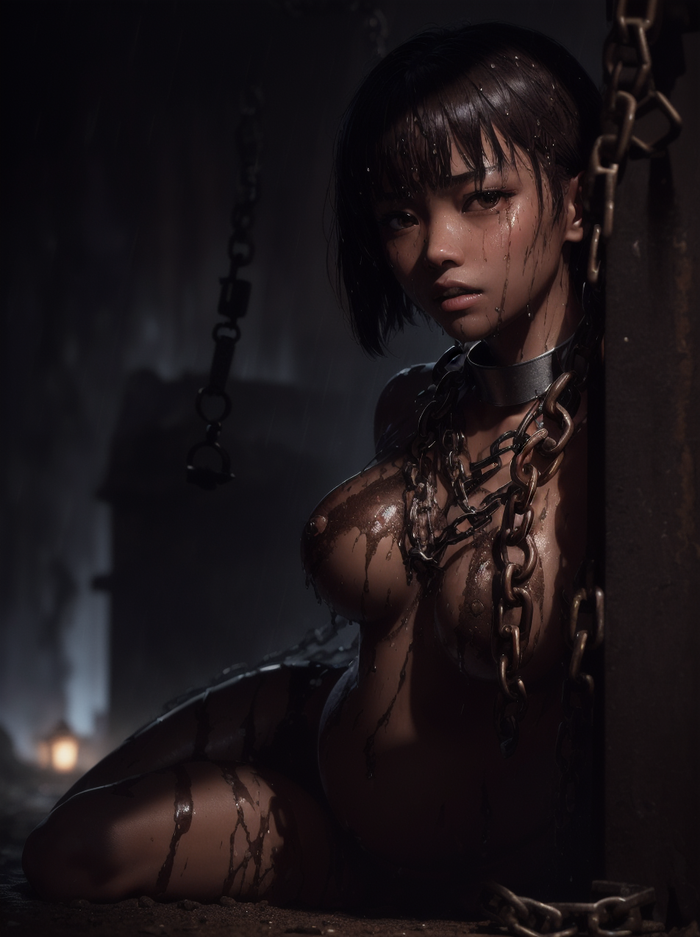 Human Assault Prison AI Generated 5th image