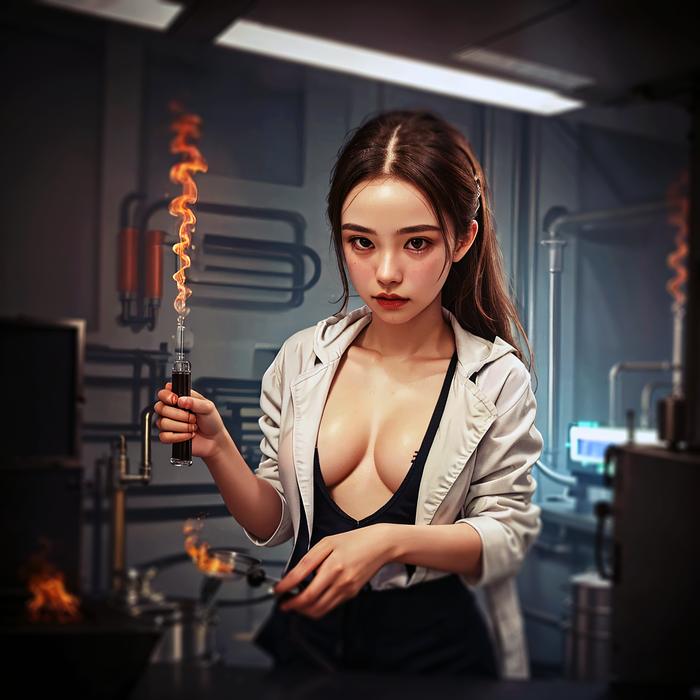 實驗室研究生活 AI Generated 12th image