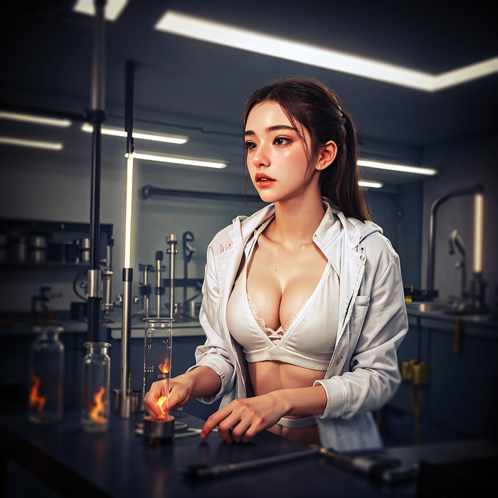 實驗室研究生活 AI Generated 17th image