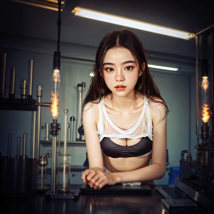 實驗室研究生活 AI Generated 26th image
