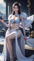 冰霜公主Ice Princess AI Generated