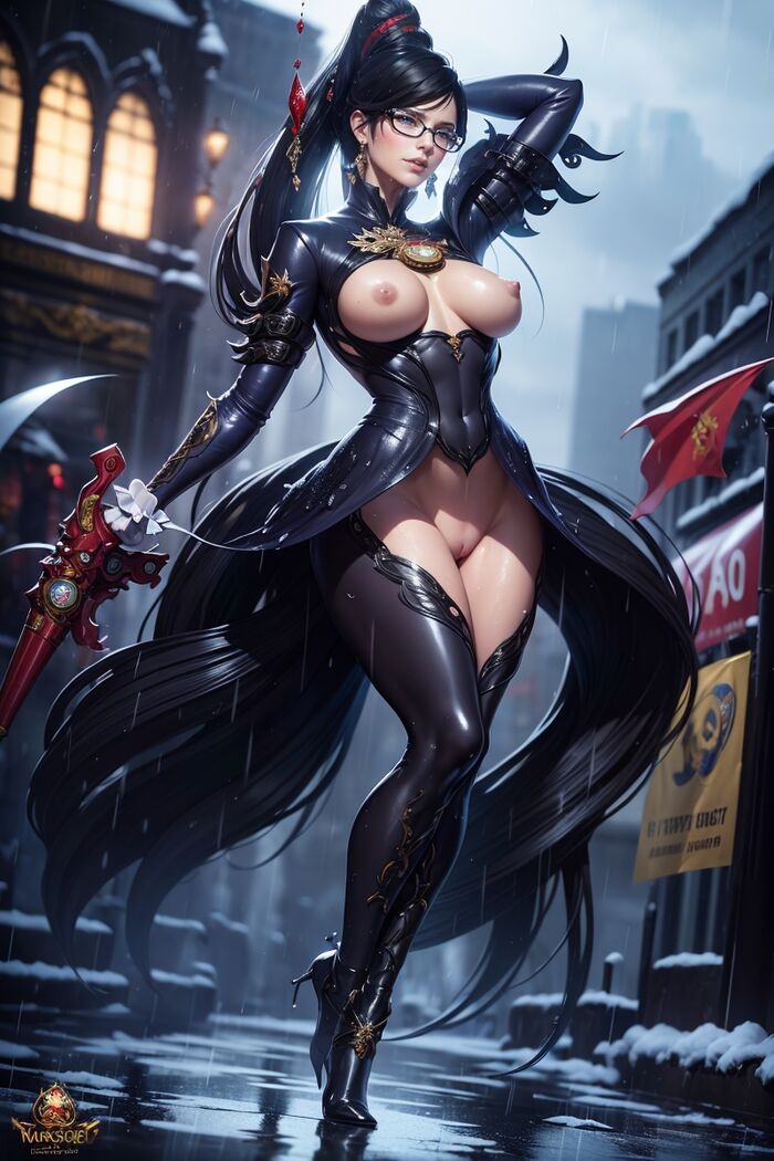 Bayonetta AI Generated 59th image