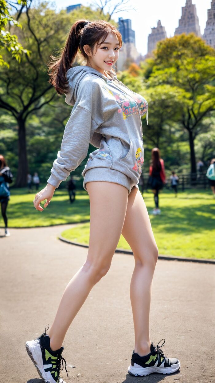 walk in the park AI Generated 15th image