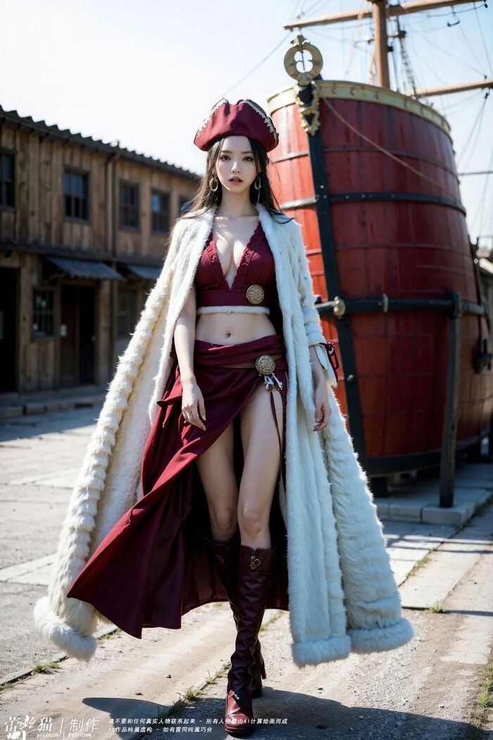 AIG_No.002_女海盜“猜猜我是誰” AI Generated 103th image