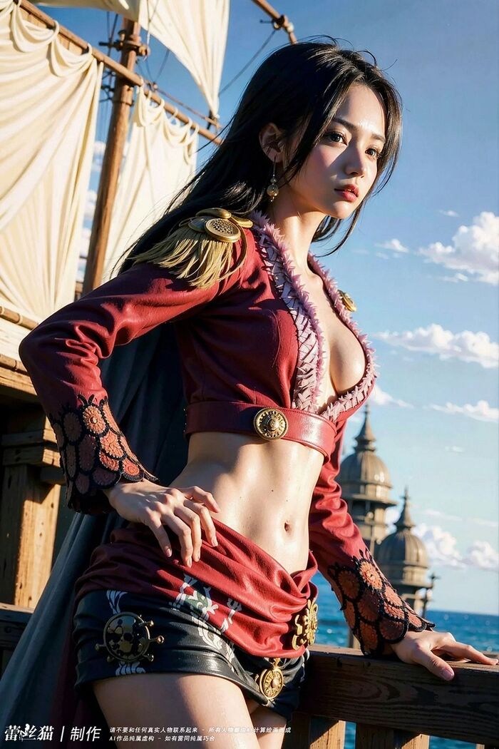 AIG_No.002_女海盜“猜猜我是誰” AI Generated 106th image