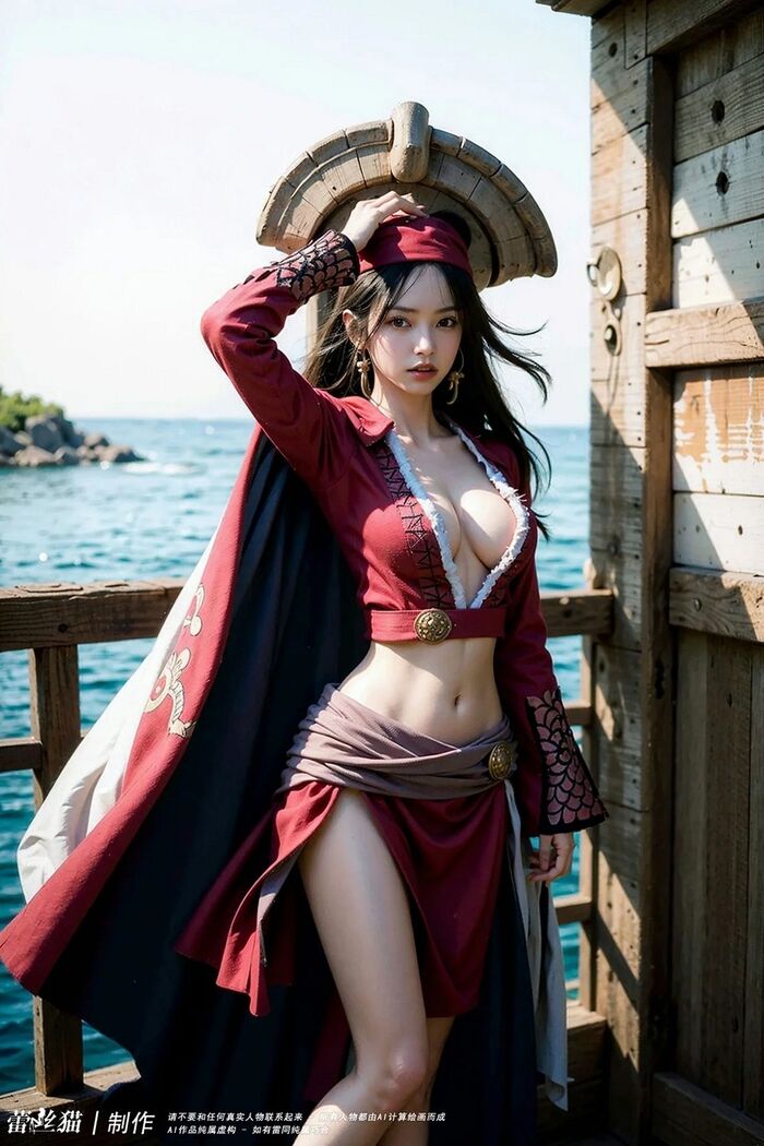 AIG_No.002_女海盜“猜猜我是誰” AI Generated 107th image