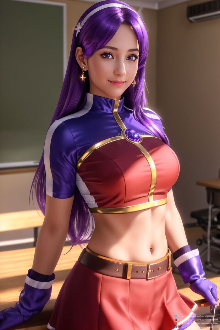 Athena Asamiya - PhantomDraft Image Set (Before 2023-8-28) AI Generated 20th image
