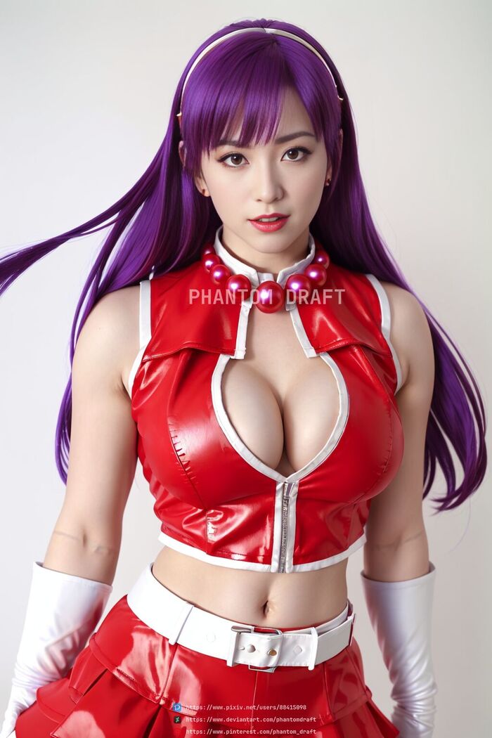 Athena Asamiya - PhantomDraft Image Set (Before 2023-8-28) AI Generated 3th image