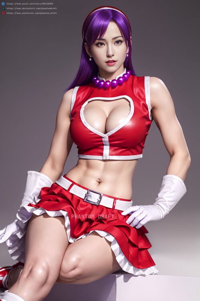 Athena Asamiya - PhantomDraft Image Set (Before 2023-8-28) AI Generated 5th image