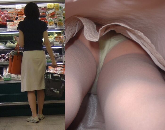 I want to see the contents of the skirt of a married woman shopping at the supermarket - www It looks stuffy and smelly and it's the best panchira image - www 18th image